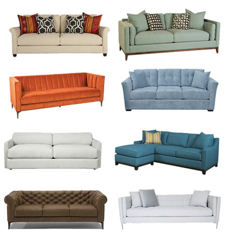 some sofa styles