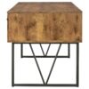 ANALIESE WRITING DESK ANTIQUE NUTMEG - Image 6