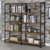 ANALIESE OPEN BOOKCASE ANTIQUE NUTMEG - Image 2