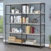 ANALIESE OPEN BOOKCASE GRAY DRIFTWOOD - Image 2