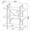 COLE 3 SHELF BOOKCASE ANTIQUE NUTMEG - Image 8