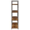 COLE 4 SHELF BOOKCASE ANTIQUE NUTMEG - Image 4
