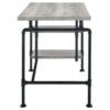 DELRAY OPEN SHELVING WRITING DESK - Image 5