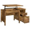 DELWIN LIFT TOP OFFICE DESK - Image 3