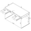NOORVIK WRITING DESK - Image 2