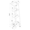 PICKARD LADDER BOOKCASE - Image 4