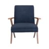 MONROVIA WOODEN ARM ACCENT CHAIR - Image 4