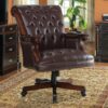 OA106A TUFTED ADJUSTABLE OFFICE CHAIR - Image 2