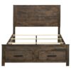 WOODMONT CALIFORNIA KING BED WITH DRAWERS - Image 4